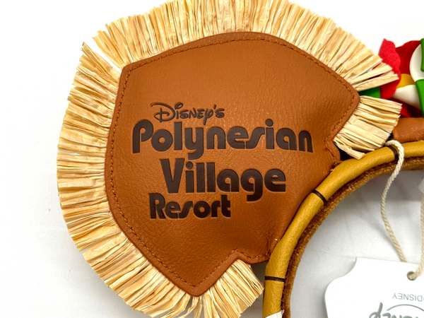 Disney Parks Polynesian Village Resort Minnie Mouse Ear Headband NWT 2023 Maui