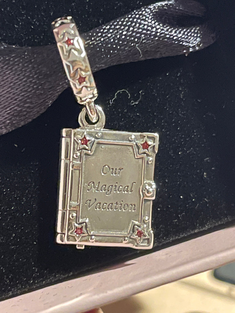 Disney Parks Pandora Dangle Charm Our Magical Vacation Best Day Ever Family Album